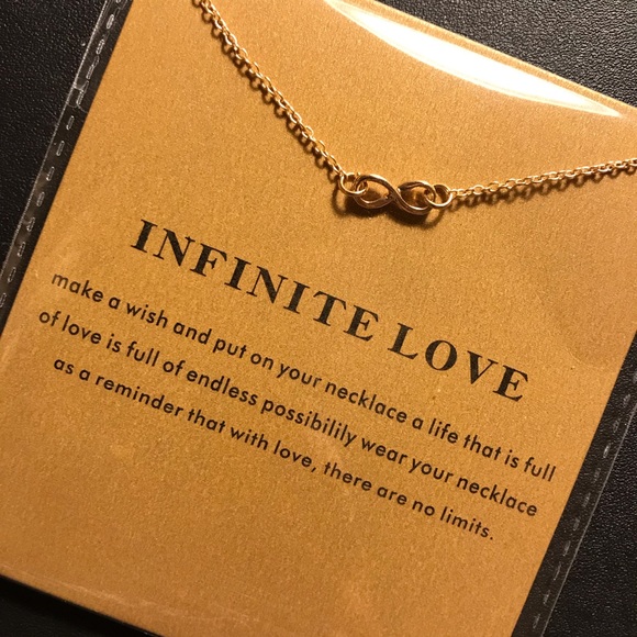 INFINITE LOVE ♡ GIFT Necklace - Picture 3 of 5